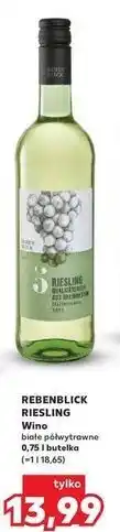 Kaufland Wino Rebenblick Riesling oferta