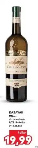 Kaufland Wino Kazayak Chardonnay oferta