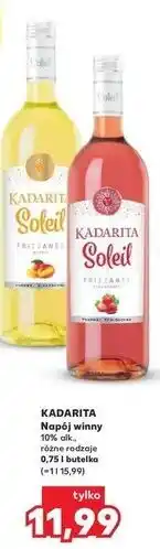 Kaufland Wino Kadarita Soleil Frizzante Mango oferta