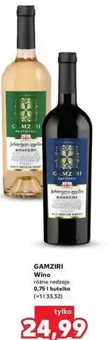 Kaufland Wino Gamziri Khareba oferta