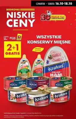 Biedronka Szynka wieprzowa mielona Delikatesowa oferta