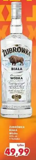Kaufland Wódka Żubrówka Biała oferta