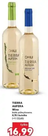 Kaufland Wino Tierra Aufera Chile Sauvingon Blanc oferta