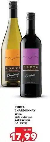 Kaufland Wino Porta Carmenere oferta