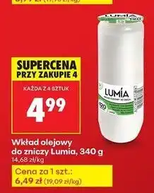 Biedronka Wkład olejowy do zniczy 120 Lumia oferta