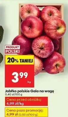 Biedronka Jabłka gala polska oferta