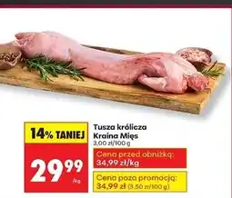 Biedronka Tusza z królika Kraina Mięs oferta