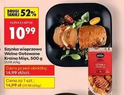 Biedronka Szynka wieprzowa wolno gotowana Kraina Mięs oferta