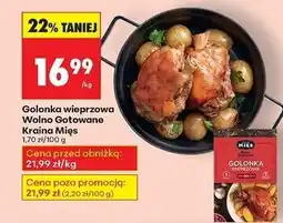 Biedronka Golonka wieprzowa wolno gotowana Kraina Mięs oferta