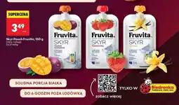 Biedronka Jogurt wanilia Fruvita Skyr oferta