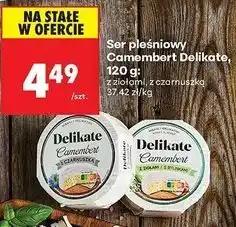 Biedronka Ser camembert z ziołami Delikate oferta