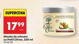 Biedronka Maska do włosów oliwa shea argan Le Petit Olivier oferta