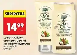 Biedronka Odżywka do włosów normalnych słodkie migdały i krem ryżowy Le Petit Olivier oferta