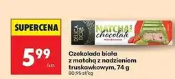 Biedronka Czekolada z matchą nadzieniem truskawkowym Delicadore oferta