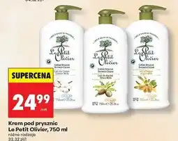 Biedronka Żel pod prysznic cotton milk Le Petit Olivier oferta