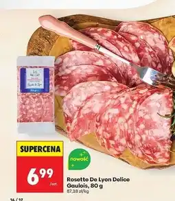 Biedronka Szynka rosette de lyon Delice Gaulois oferta