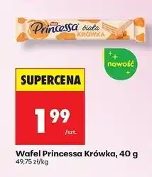 Biedronka Wafelek biała krówka Princessa oferta