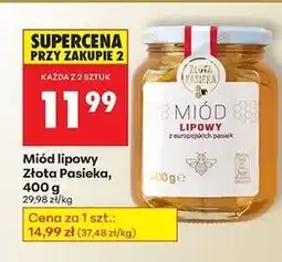 Biedronka Miód lipowy Złota Pasieka (Biedronka) oferta