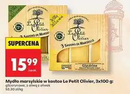 Biedronka Mydło z oliwą oliwek Le Petit Olivier oferta
