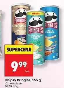 Biedronka Chipsy passport black truffle & butter Pringles oferta