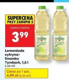 Biedronka Lemoniada cytryna i limonka Tymbark oferta