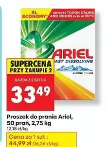 Biedronka Proszek do prania alpine color Ariel oferta