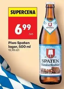 Biedronka Piwo Spaten Oktoberfestbier oferta
