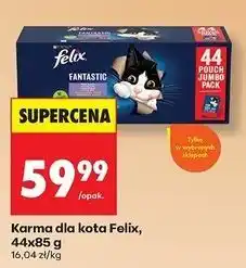 Biedronka Karma dla kota mix Purina Felix Fantastic oferta