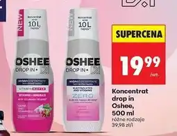 Biedronka Koncentrat napoju electrolytes and vitamins zero Oshee Drop In oferta
