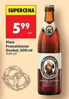 Biedronka Piwo Franziskaner Hefe-Weissbier Dunkel oferta