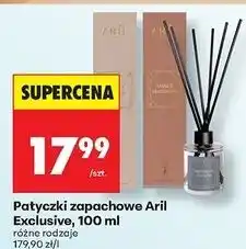 Biedronka Pachnące patyczki velvet santal Aril Exclusive oferta