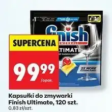 Biedronka Kapsułki do zmywarki lemon Finish Ultimate Plus oferta