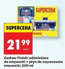 Biedronka Płyn do czyszczenia + odświeżacz Finish Dual Action oferta