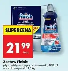 Biedronka Płyn nabłyszczający + sól Finish Nabłyszczacz oferta
