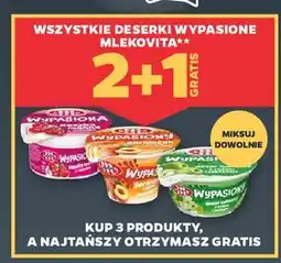 Netto Deser mleczny z ryżem i jabłkami Mlekovita Wypasiony oferta