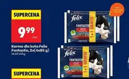 Biedronka Karma dla kota wołowina i kurczak Purina Felix Fantastic oferta