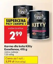 Biedronka Karma dla kota z kurczakiem i warzywami Kitty oferta