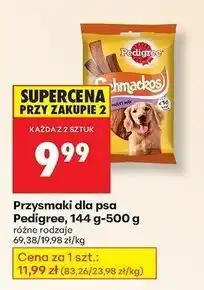 Biedronka Przysmak dla psa multi Pedigree Schmackos oferta
