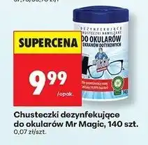 Biedronka Chusteczki do czyszczenia okularów Mr Magic oferta