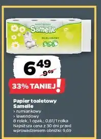 Netto Papier toaletowy lawendowy Samelle oferta