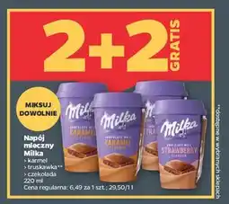 Netto Napój strawberry Milka oferta