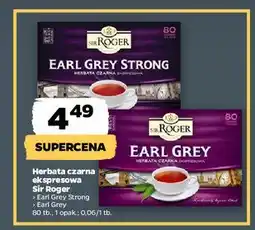 Netto Herbata earl grey strong Sir Roger oferta