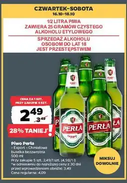 Netto Piwo Perła Chmielowa oferta