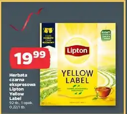 Netto Herbata Lipton Yellow Label Tea oferta