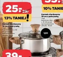 Netto Garnek nierdzewny z pokrywą 16 cm Florina (Florentyna) oferta