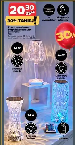 Netto Lampa 1-płomienna kryształ oferta