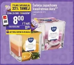 Polomarket Świeca zapachowa kwadratowa Aura oferta