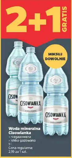 Netto Woda mineralna Cisowianka oferta