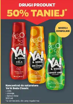 Netto Koncentrat do saturatora Ya! & Soda Classic oferta