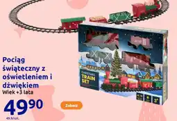 Action Pociąg świąteczny z oświetleniem i dźwiękiem oferta